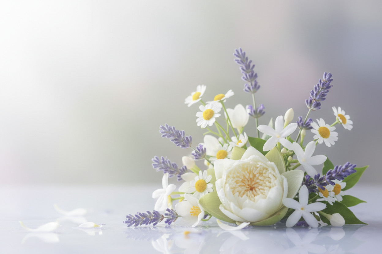 flores que generen tranquilidad 